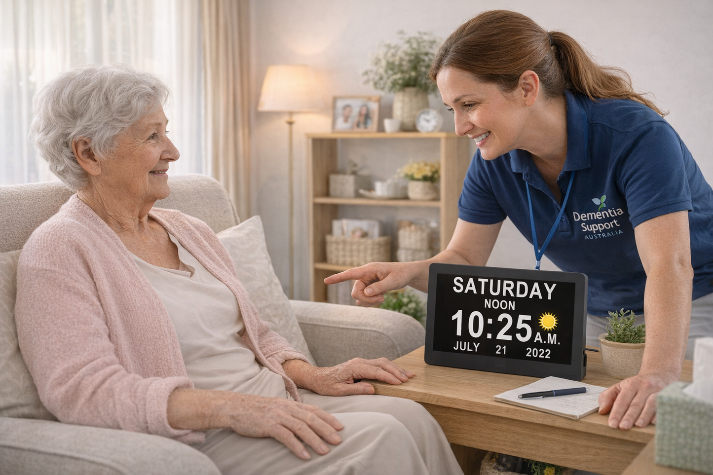 Large Display Dementia Clock