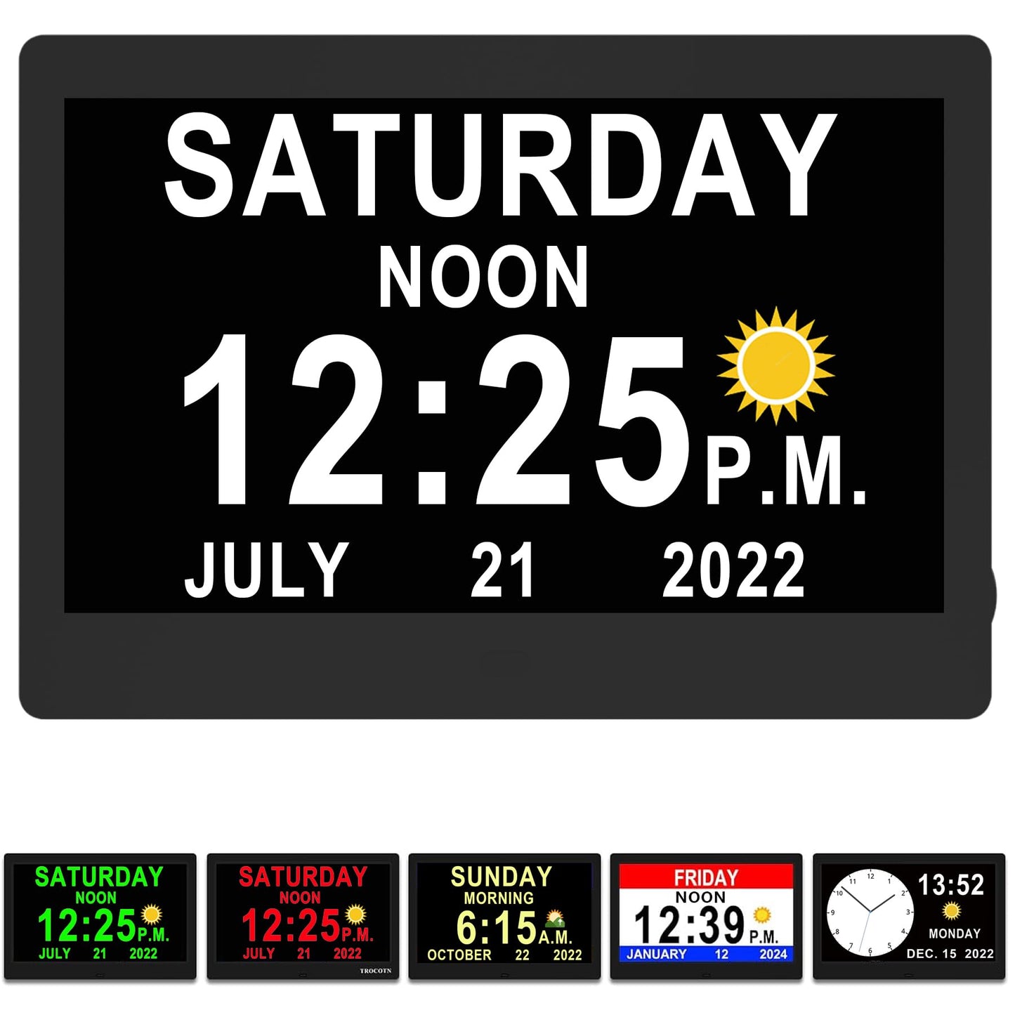 Large Display Dementia Clock